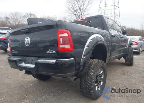 2022 Ram 2500 Big Horn 4X4 6'4 Box from USA, damaged, VIN 3C6UR5DL6NG185819